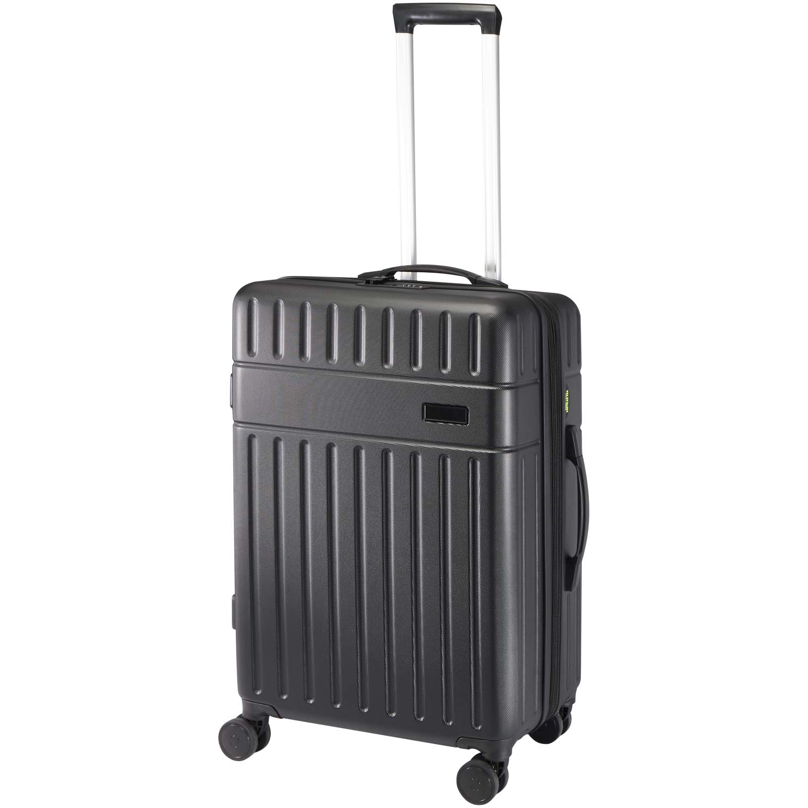 Rover rozszerzana walizka na kółkach z tworzyw sztucznych pochodzących z recyklingu na 24-calowego laptopa z certyfikatem GRS